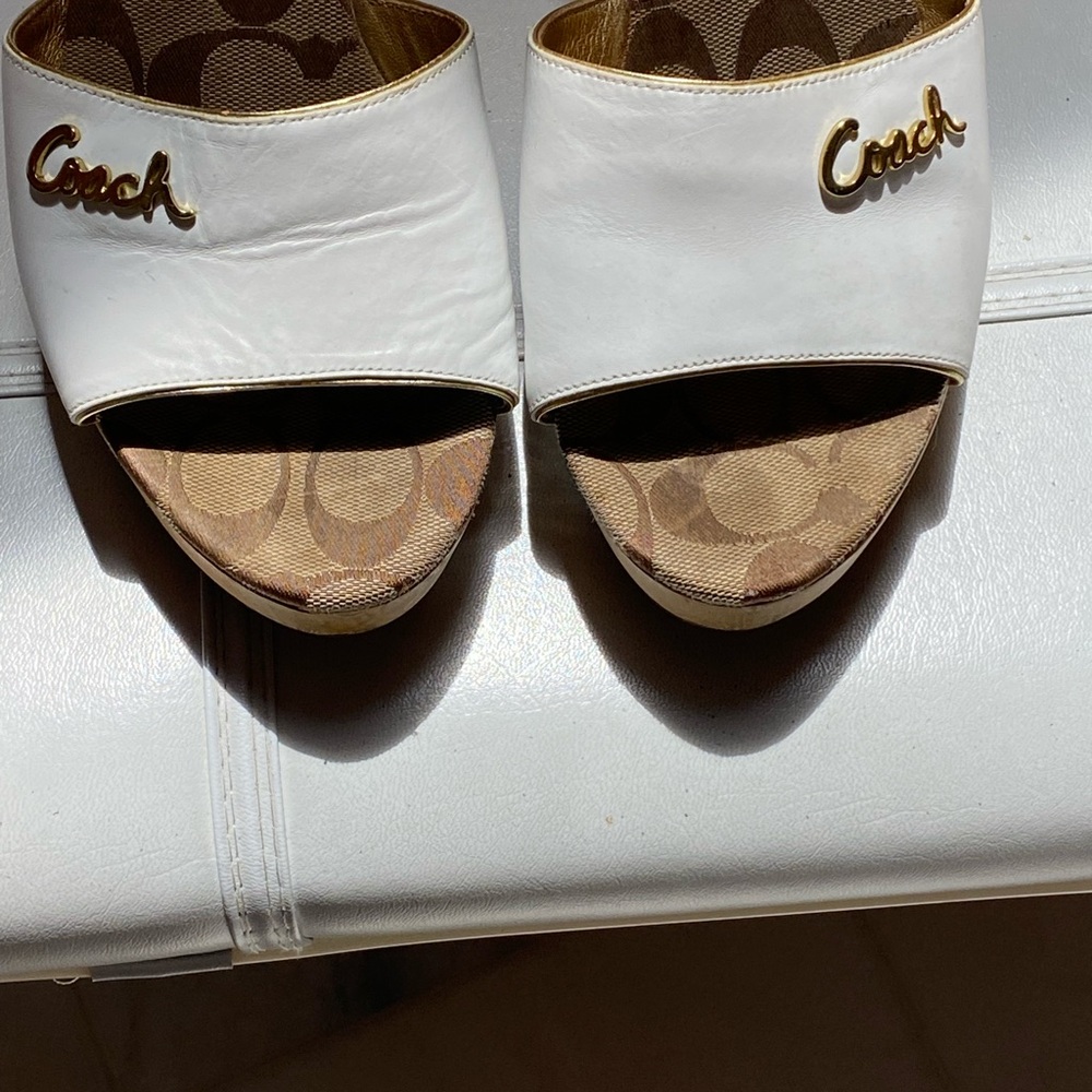 Coach sandals white - Picture 3 of 10
